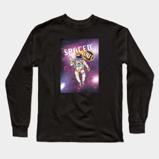 Spaced Out Spaceman / Astronaut Long Sleeve T-Shirt